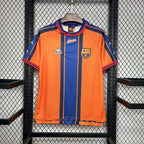Barcelona 1997/98 Retro Orange & Blue Away Jersey