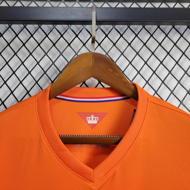 Netherlands 2014 Retro Home Jersey