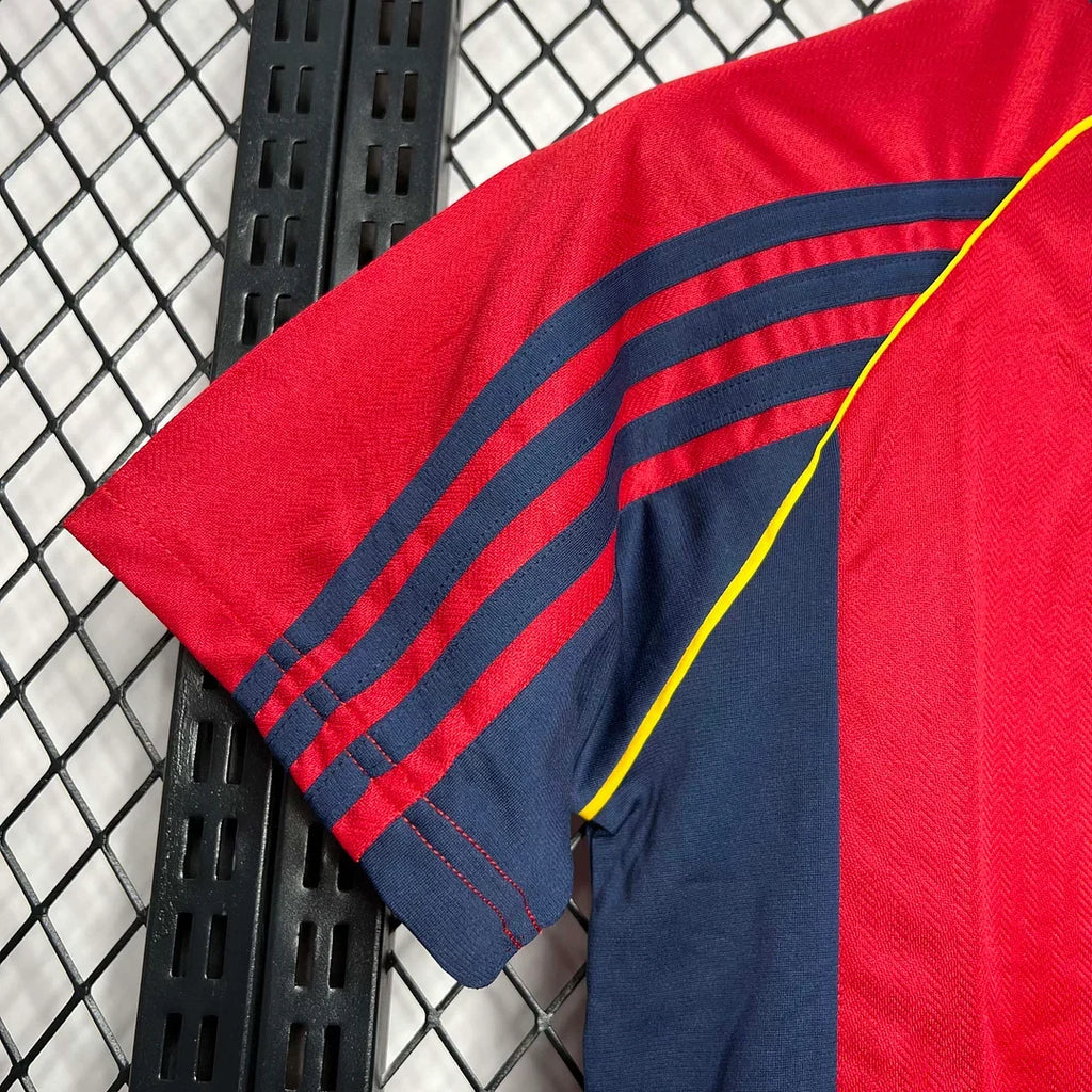 Spain 1998 Retro Home Jersey