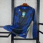 Brazil World Cup 2026 Away Long Sleeve Jersey Fan Version