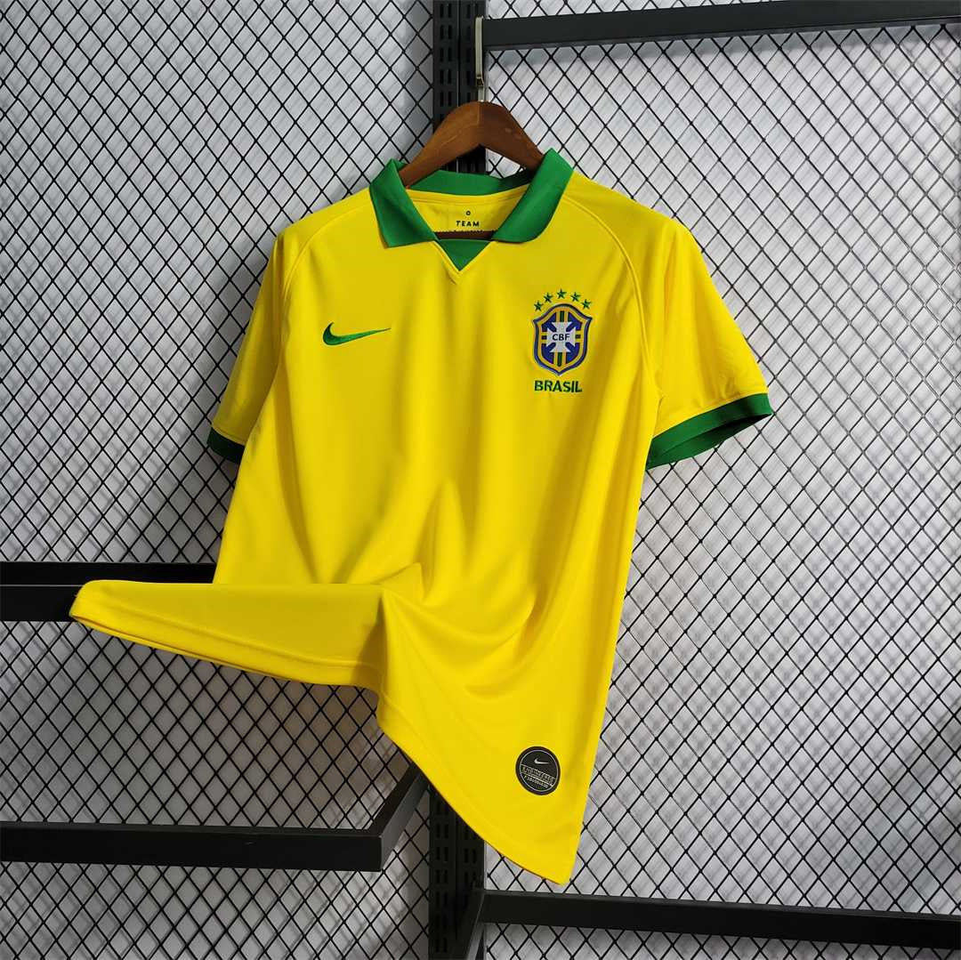 Brazil 2020 Retro Home Jersey