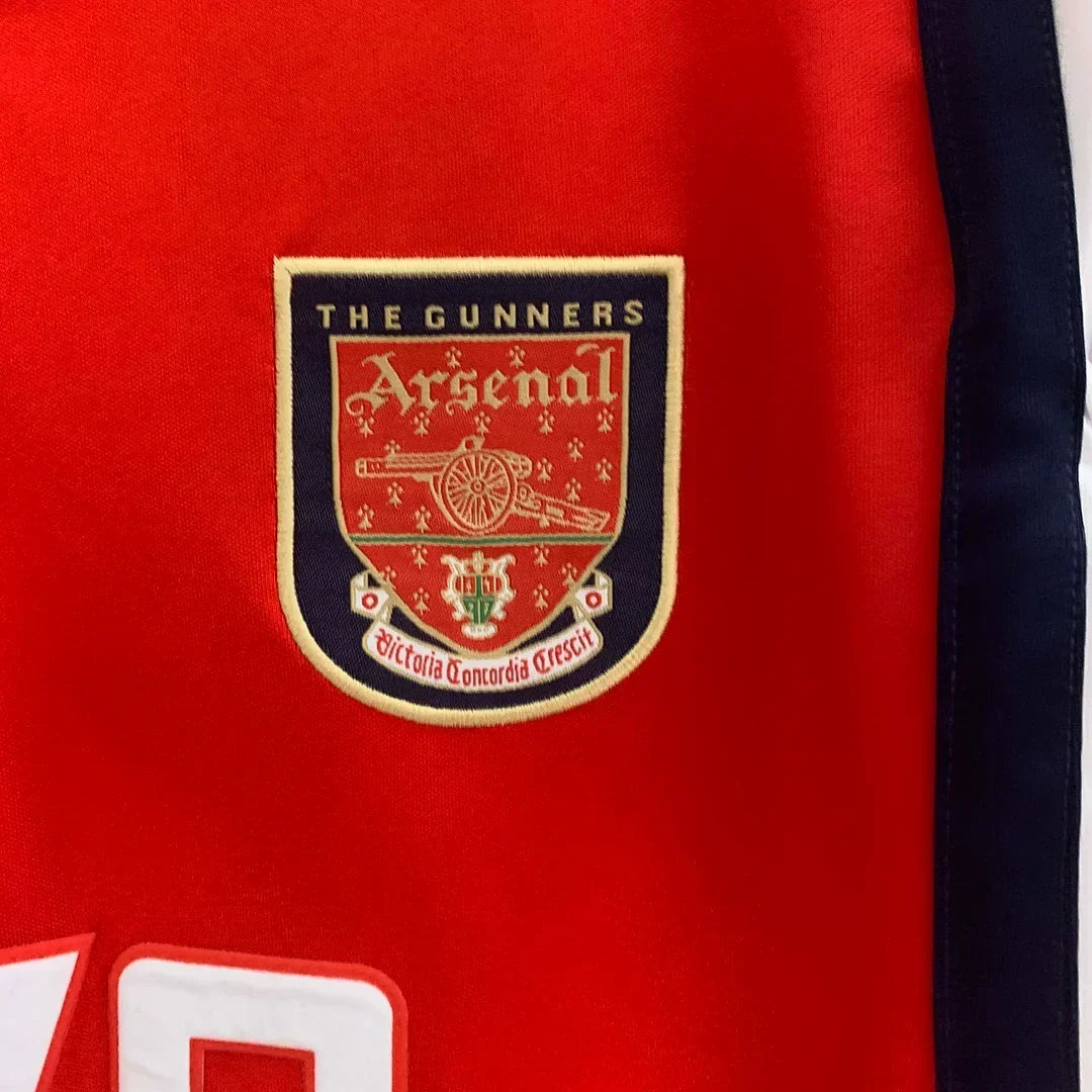 Arsenal 1998/99 Retro Home Long Sleeve Jersey
