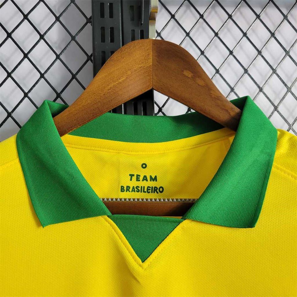 Brazil 2020 Retro Home Jersey