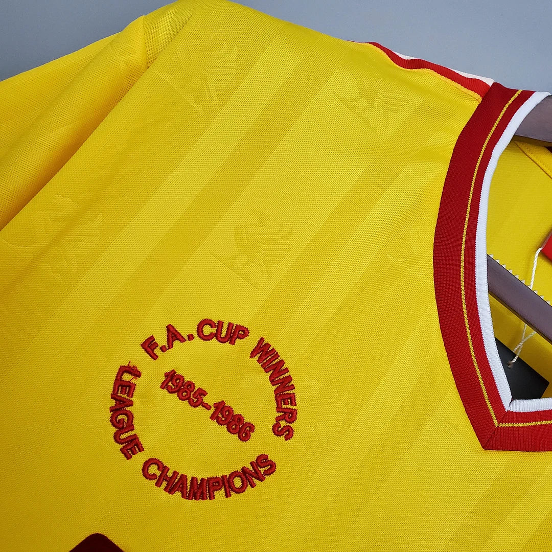 Liverpool 1985/86 Retro FA Cup & League Champions Away Jersey