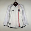 England 2002 Retro Home Long Sleeve Jersey