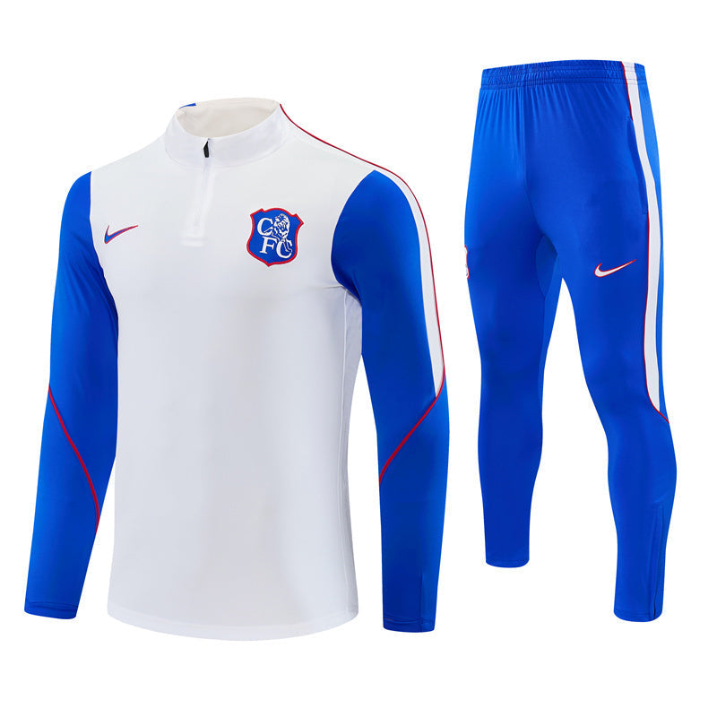 Chelsea White & Blue Tracksuit 2026/27