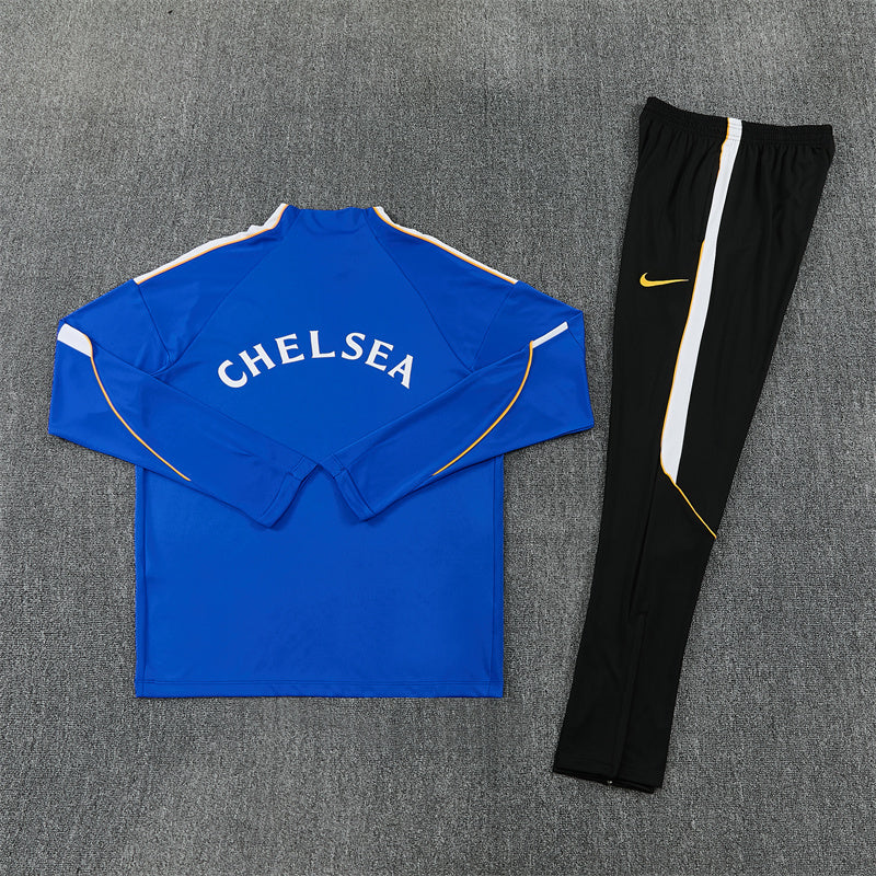 Chelsea Blue & Black Tracksuit 2026/27