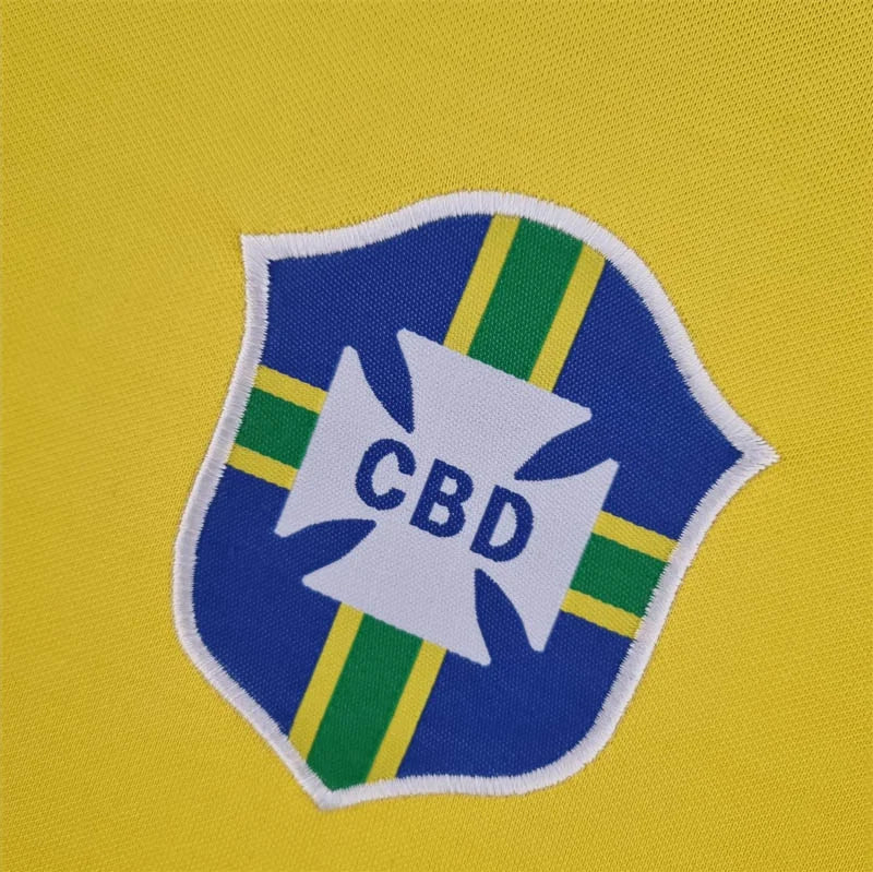 Brazil 1970 Retro Home Jersey