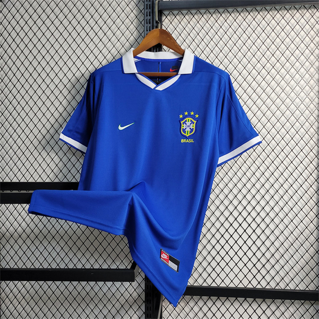 Brazil 1997 Retro Away Jersey