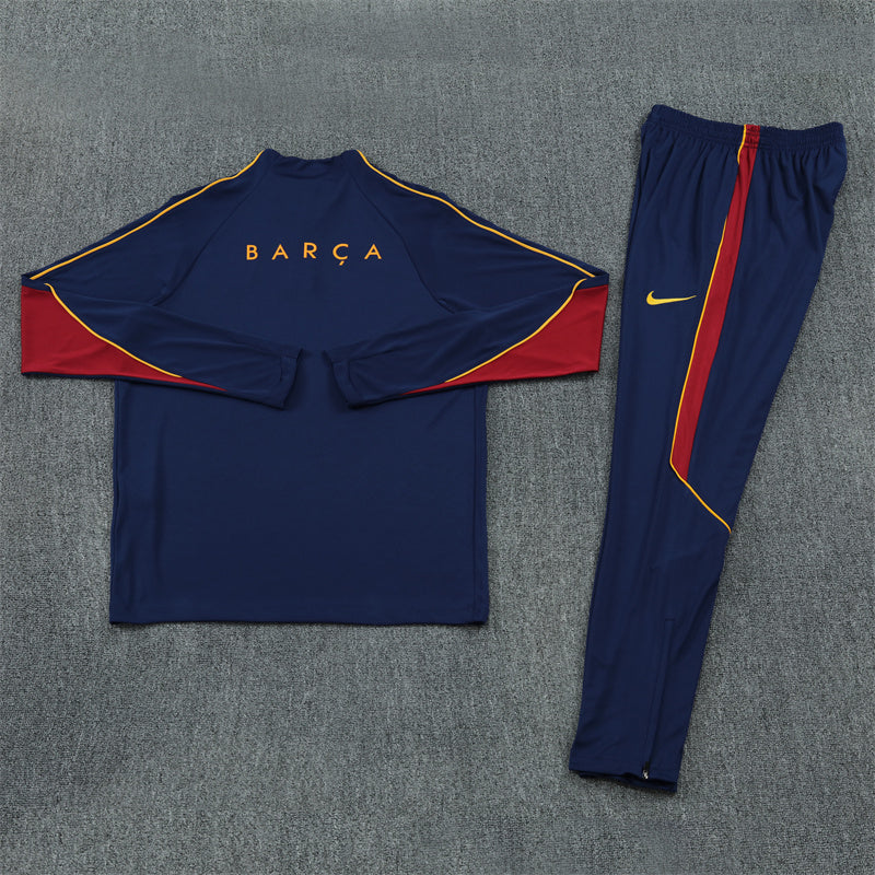 Barcelona Dark Blue Tracksuit 2026/27