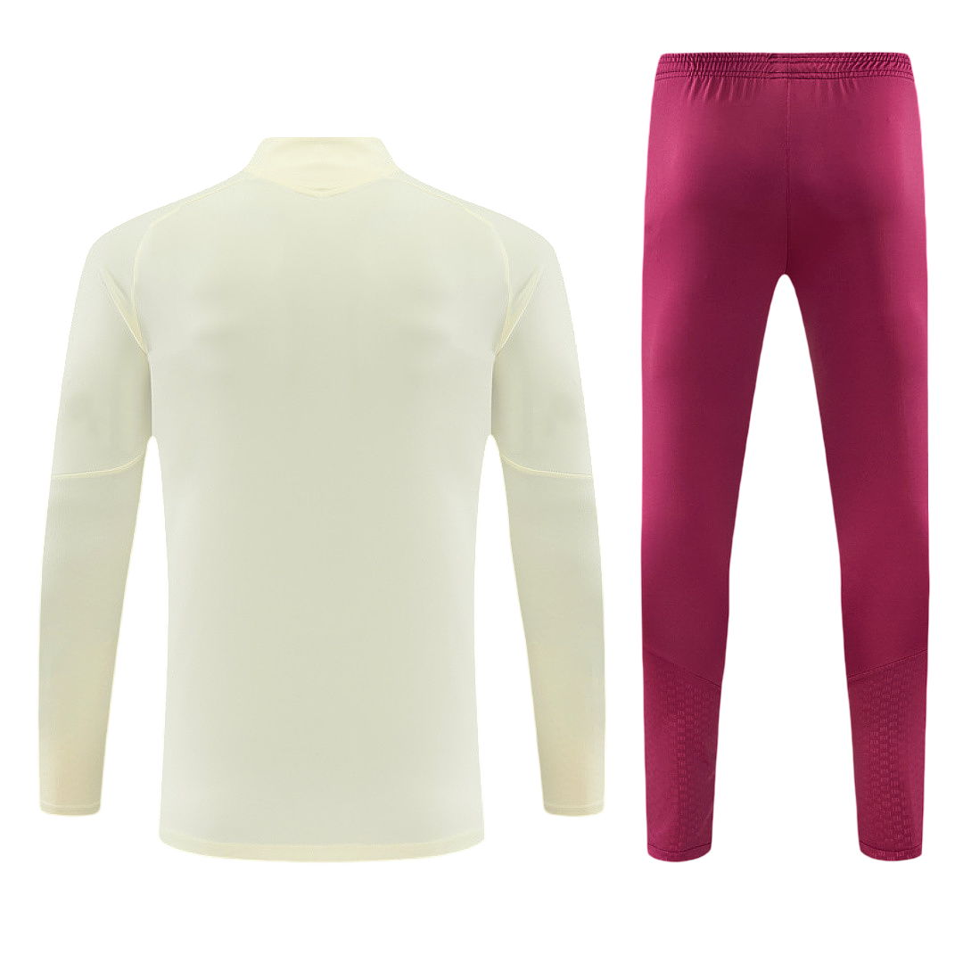 Real Madrid Beige & Pink Tracksuit 2026/27