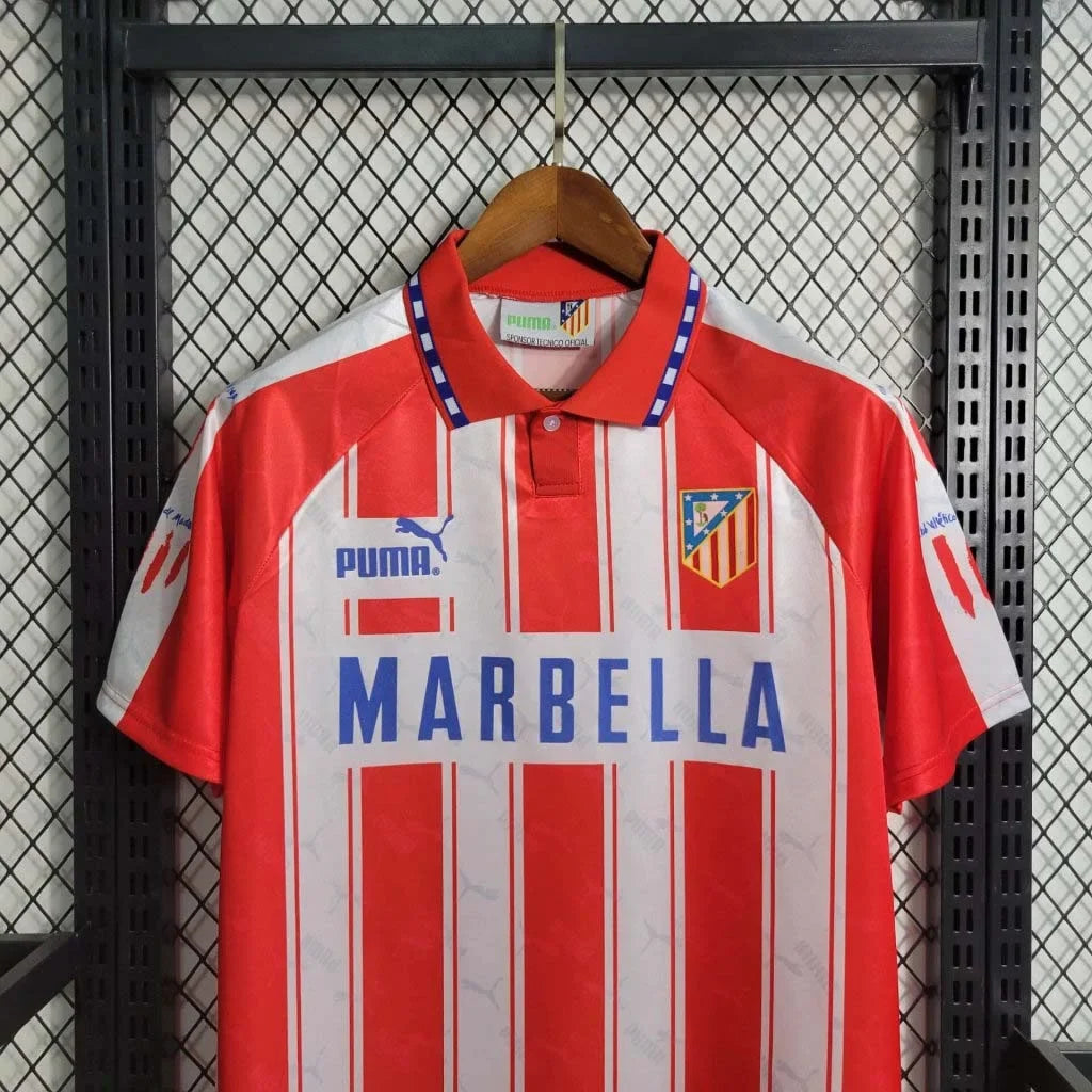 Atletico Madrid 1995/96 Retro Home Jersey
