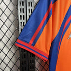 Barcelona 1997/98 Retro Orange Away Jersey