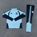 Argentina Sky Blue & Navy Half-Zip Tracksuit 2026/27