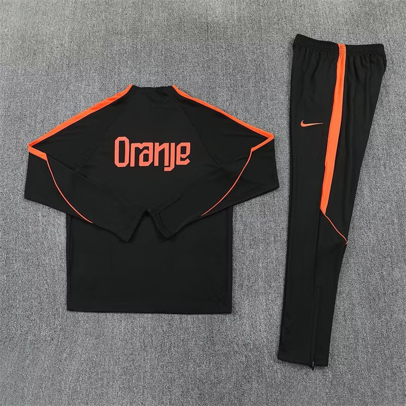 Netherlands Black Tracksuit 2026/27