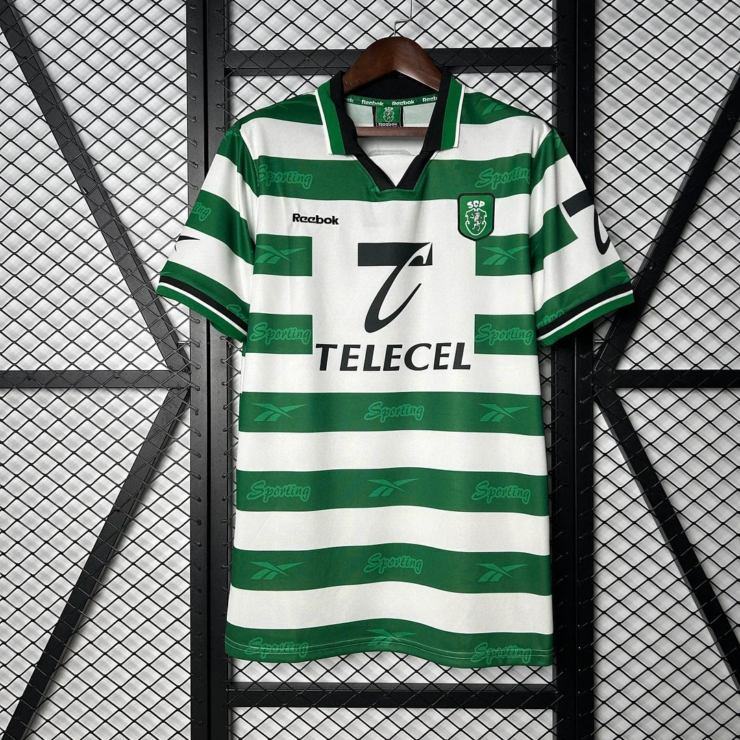 Sporting Lisbon 1999/00 Retro Home Jersey