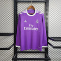 Real Madrid 2016/17 Retro Away Long Sleeve Jersey