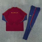 Barcelona Burgundy & Navy Tracksuit 2026/27