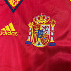 Spain 1998 Retro Home Jersey