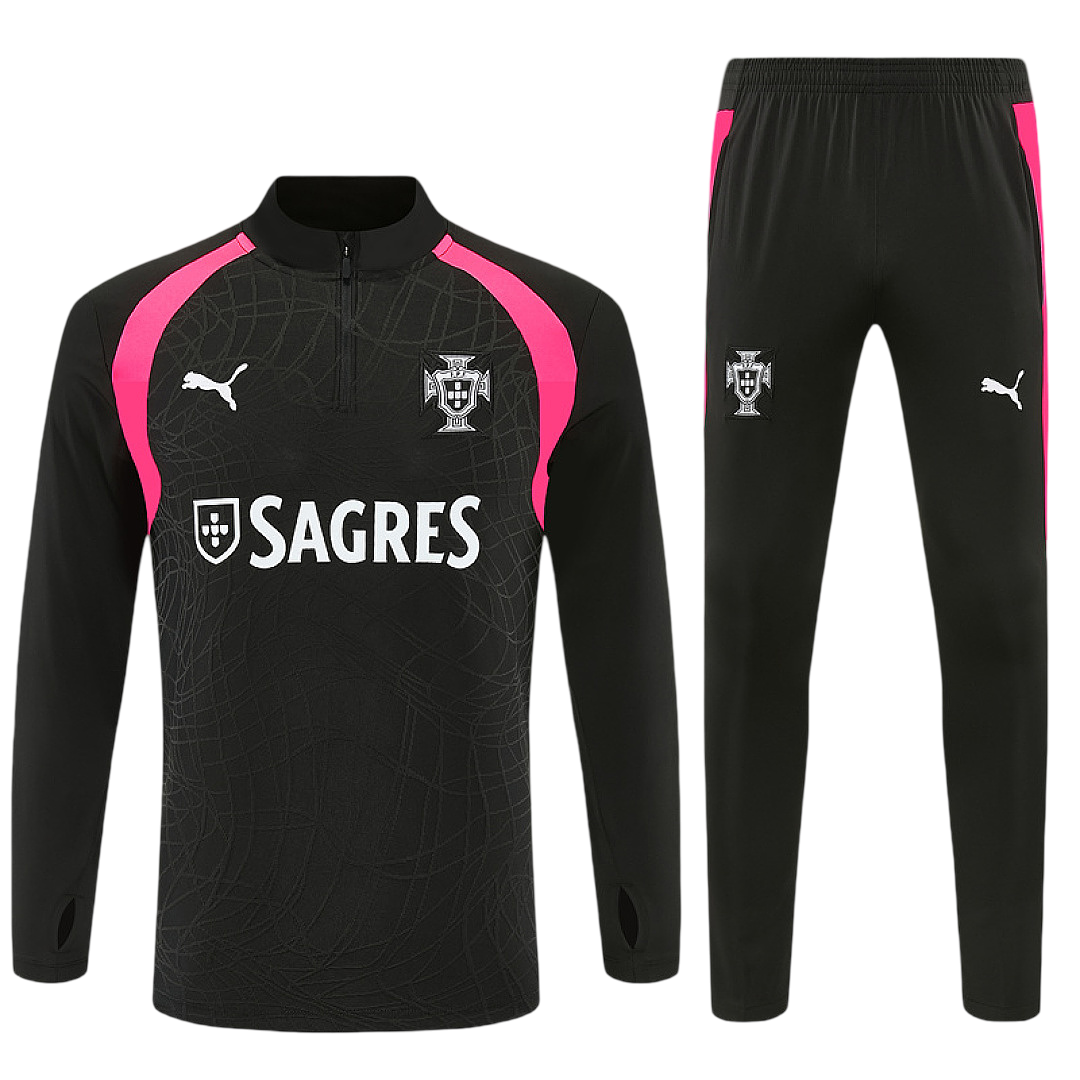 Portugal Black Tracksuit 2026/27
