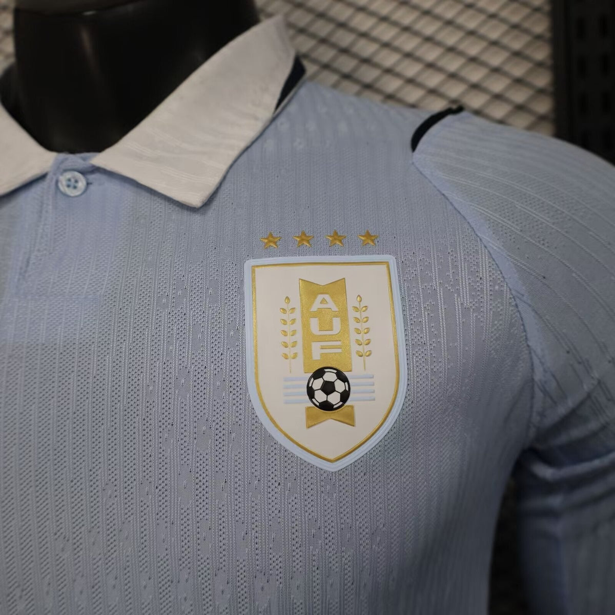 Uruguay World Cup 2026 Home Long Sleeve Jersey Player Version