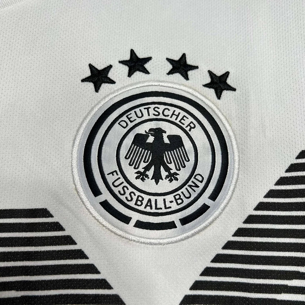 Germany 2018 Retro Home Jersey