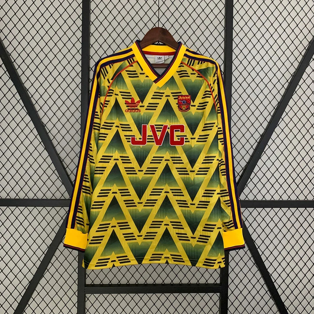 Arsenal 1991/93 Retro Away Long Sleeve Jersey