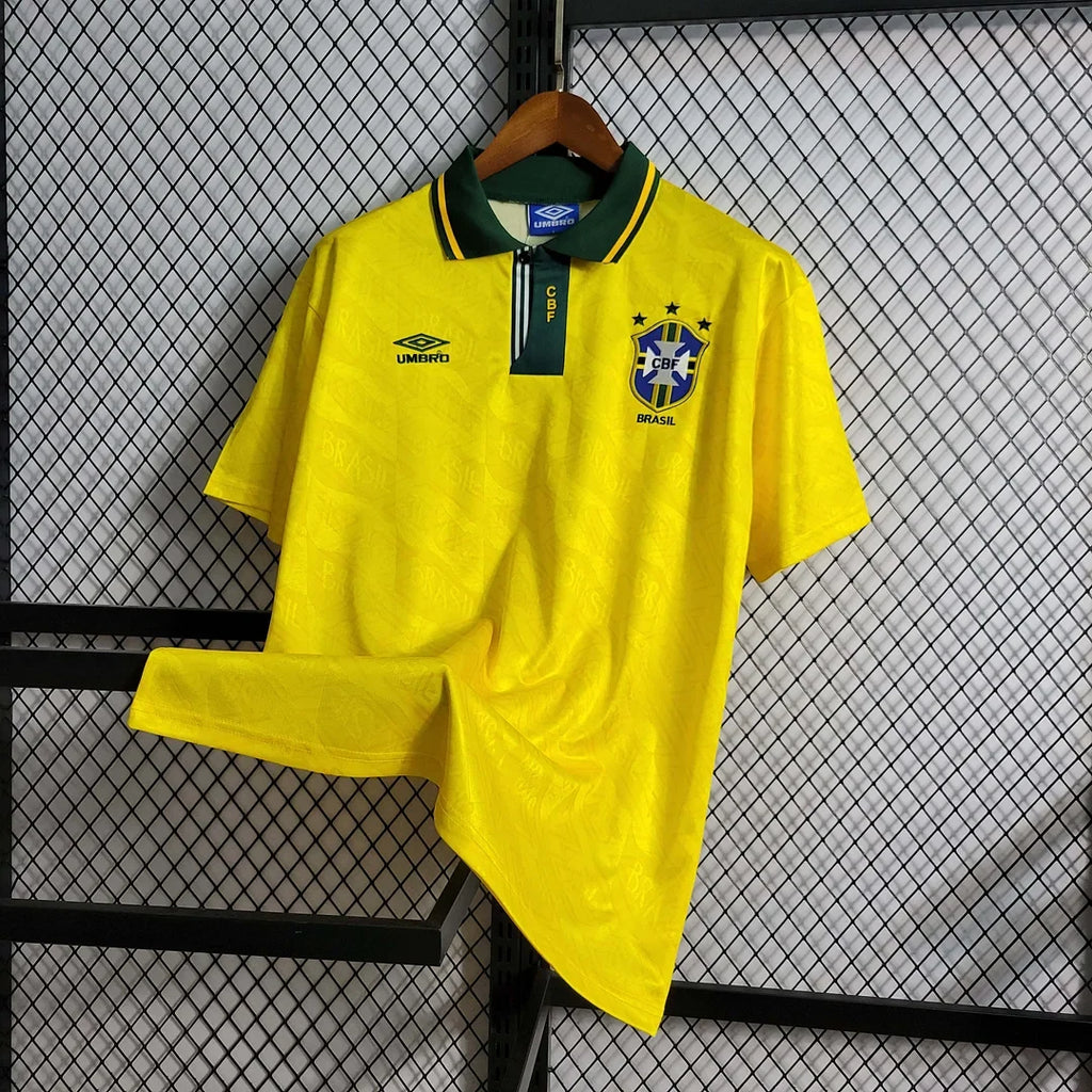 Brazil 1991/93 Retro Home Jersey