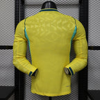 Brazil World Cup 2026 Home Long Sleeve Jersey Player Version