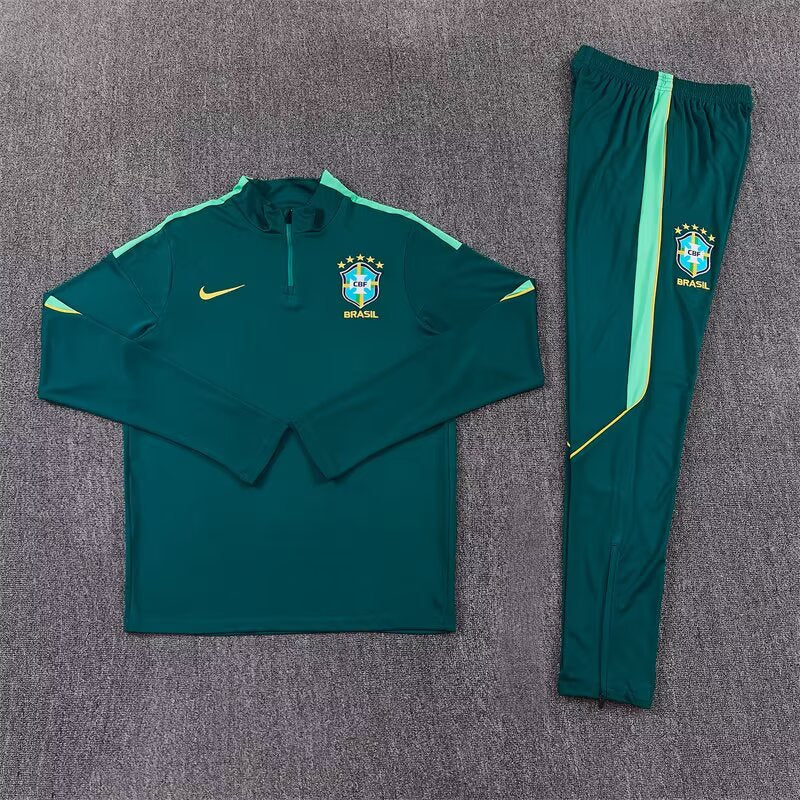 Brazil Green Tracksuit 2026/27