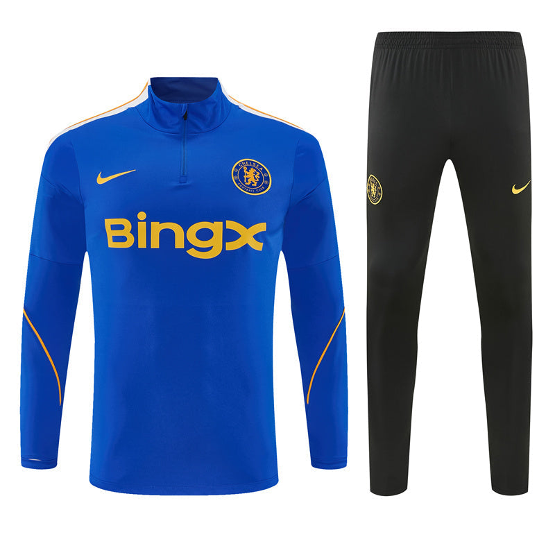 Chelsea Blue & Black Tracksuit 2026/27