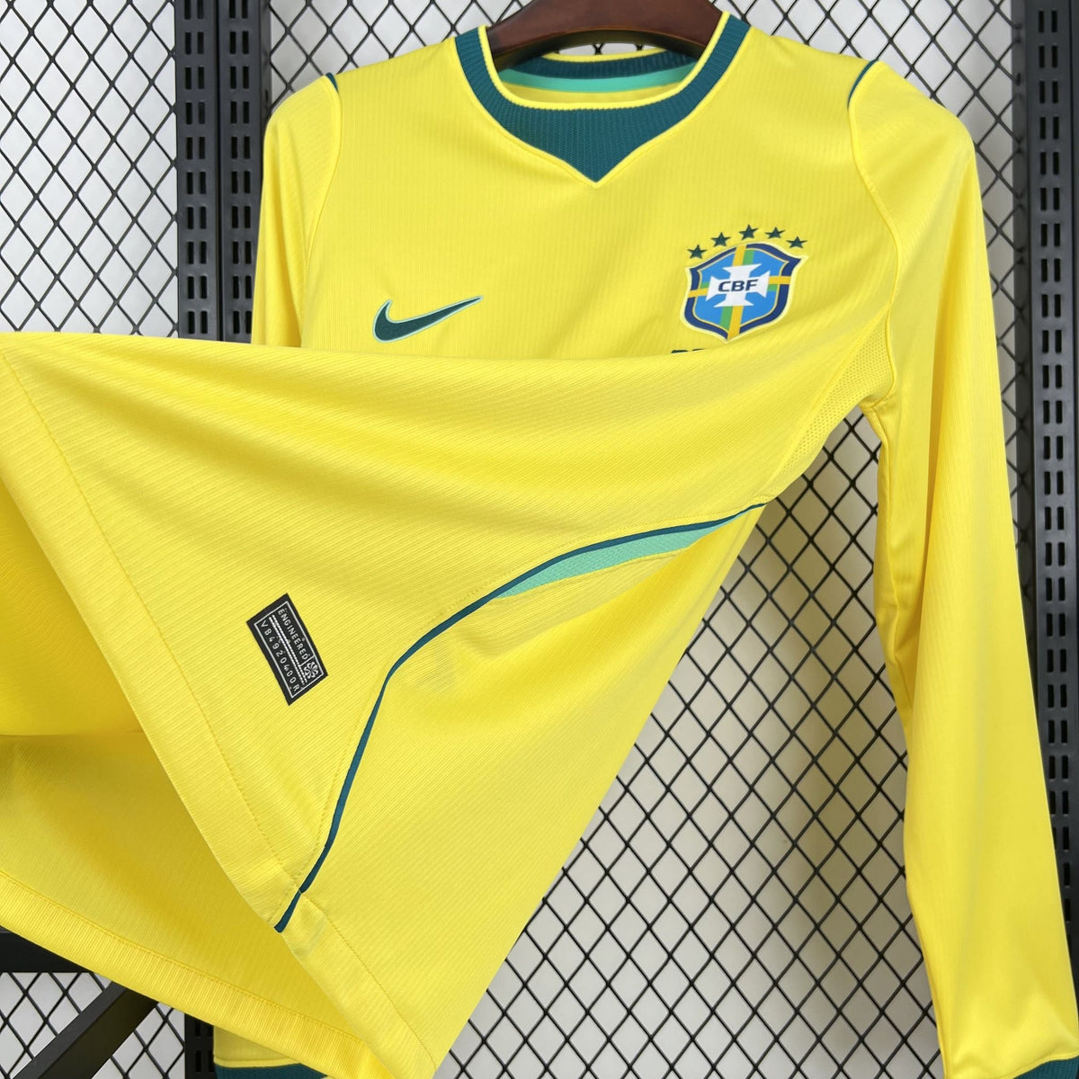 Brazil World Cup 2026 Home Long Sleeve Jersey Fan Version