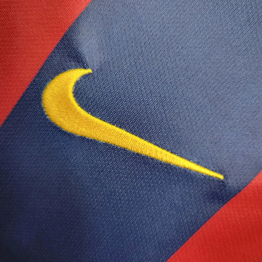 Barcelona 2014/15 Retro Home Long Sleeve Jersey