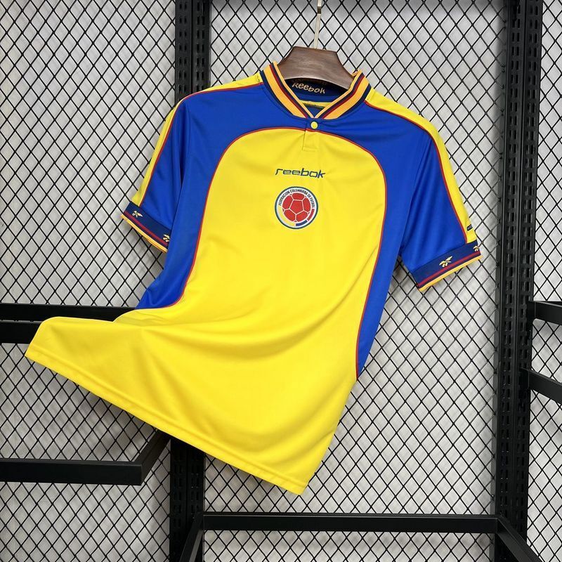 Colombia 2001/02 Retro Home Jersey