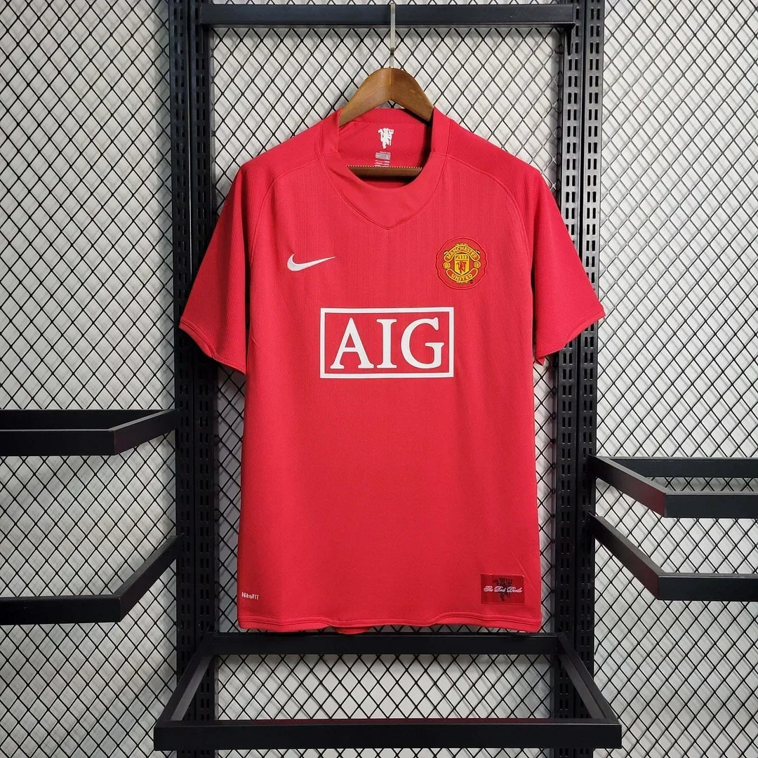Manchester United 2007/08 Retro Home Jersey