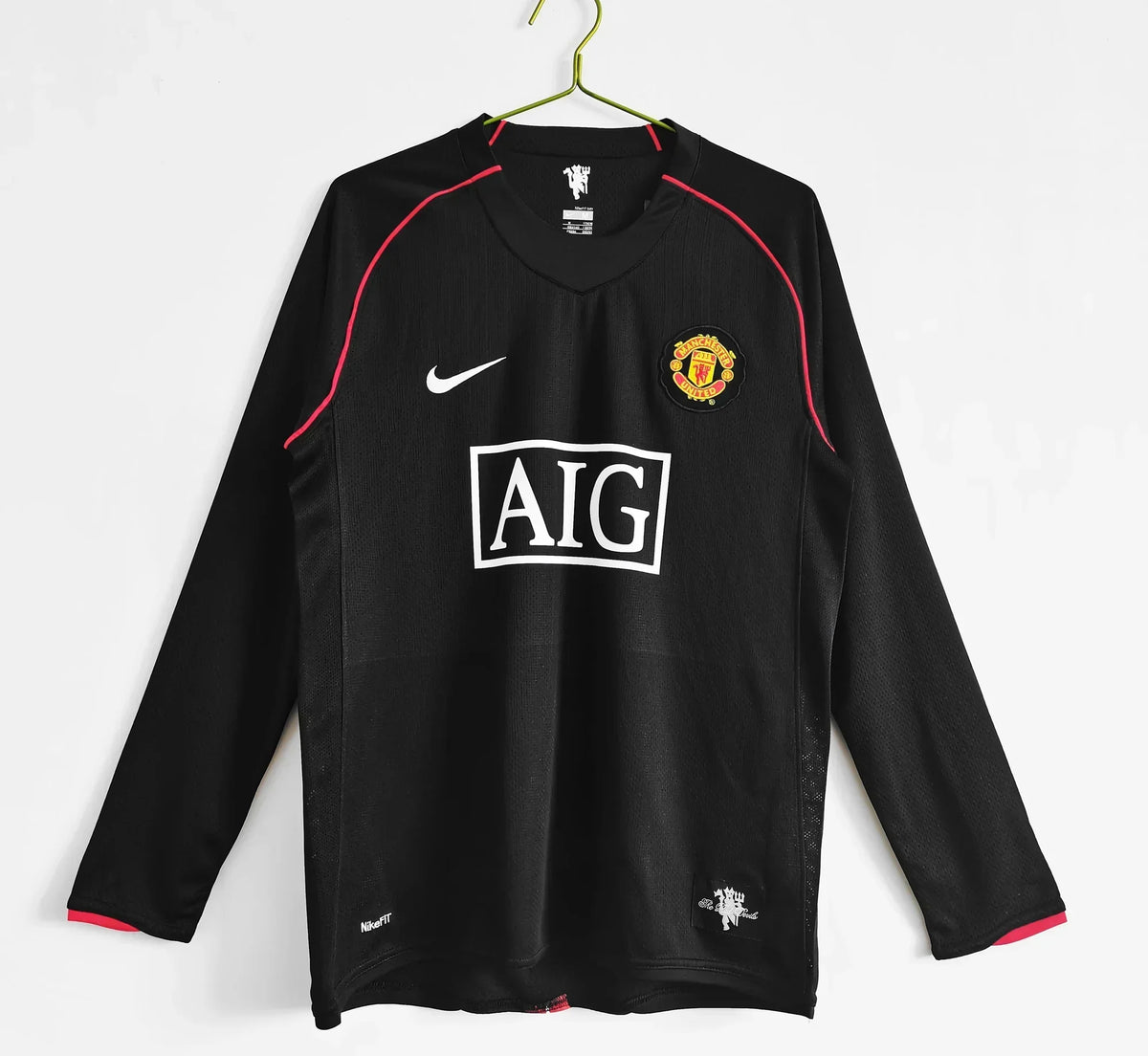 Manchester United 2007/08 Retro Away Long Sleeve Jersey