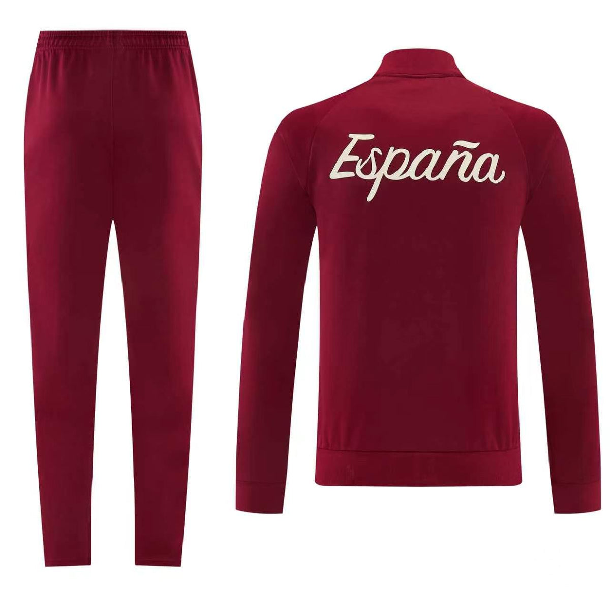 Spain Burgundy Tracksuit 2026/27