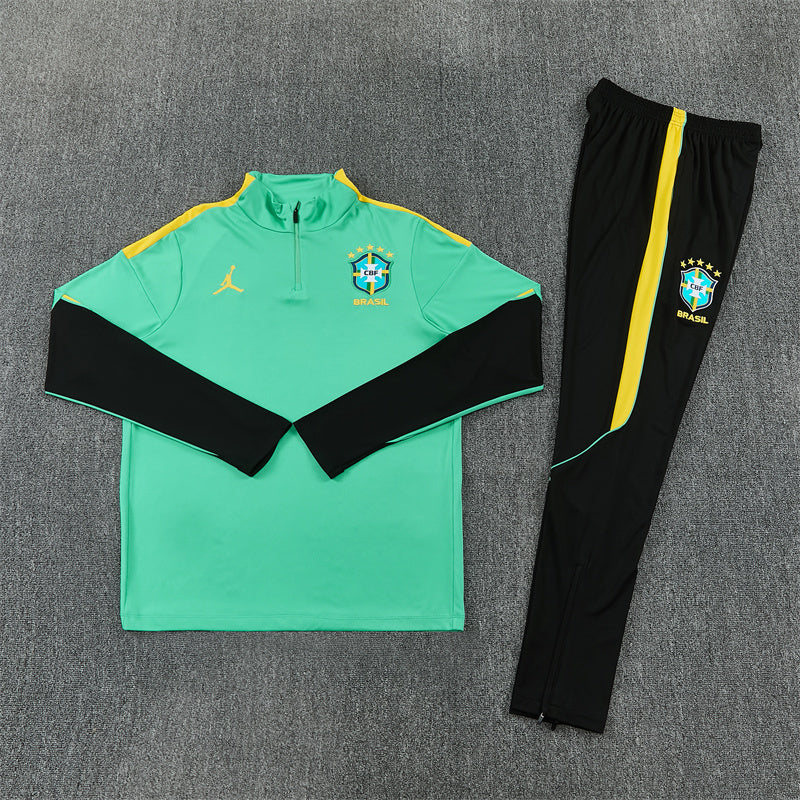 Brazil Green & Black Tracksuit 2026/27