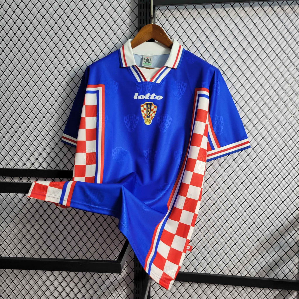 Croatia 1998 Retro Away Jersey