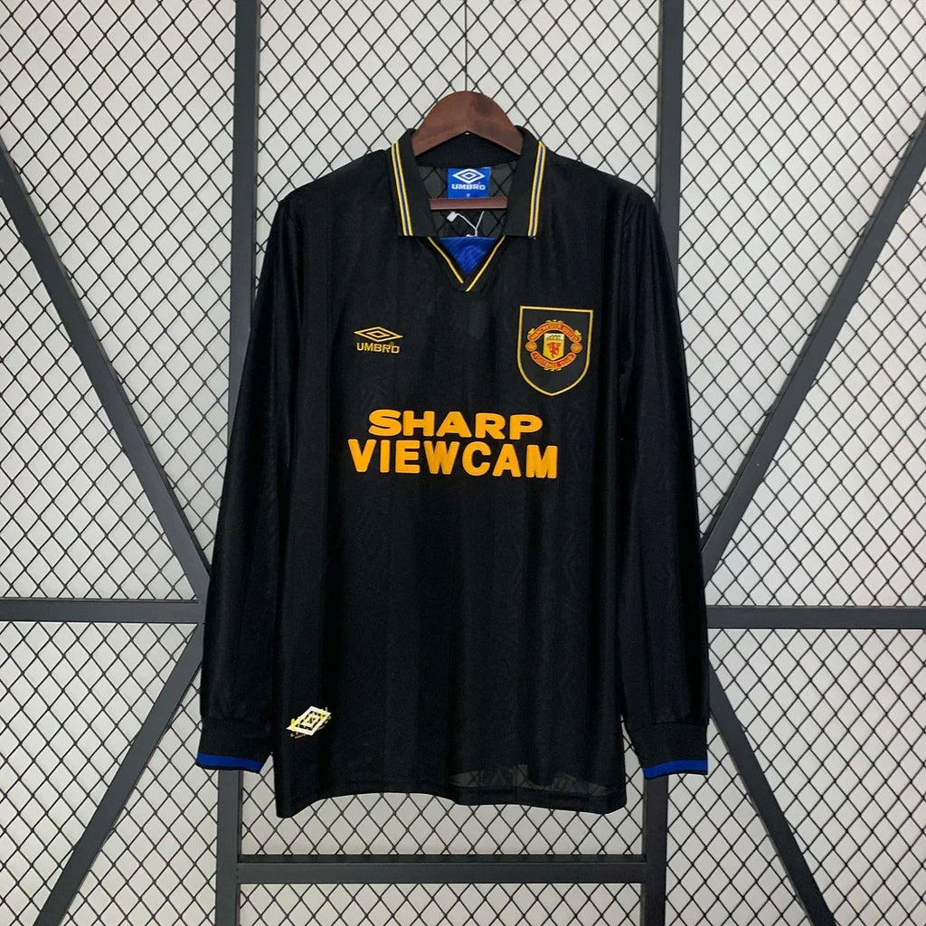 Manchester United 1993/95 Retro Away Long Sleeve Jersey