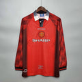 Manchester United 1996/98 Retro Home Long Sleeve Jersey