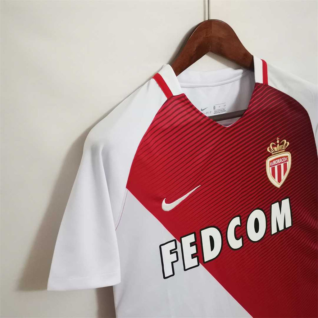AS Monaco 2016/17 Retro Home Jersey