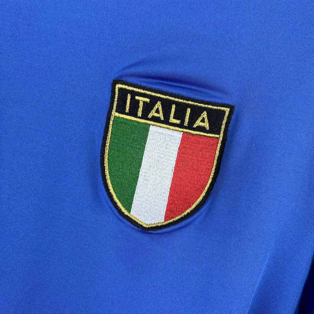 Italy 2000 Retro Home Long Sleeve Jersey