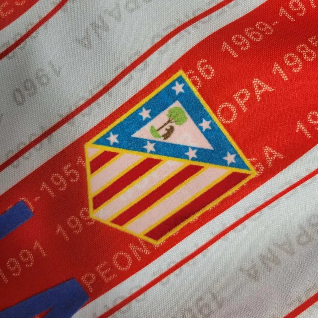 Atletico Madrid 1994/95 Retro Home Jersey