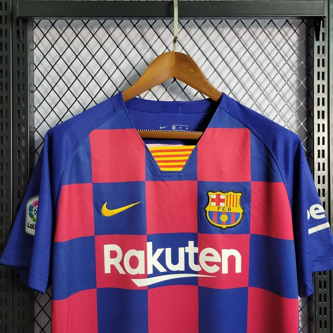 Barcelona 2019/20 Retro Home Jersey