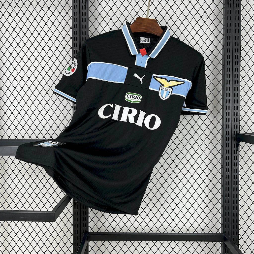 Lazio 1998/99 Retro Black Away Jersey