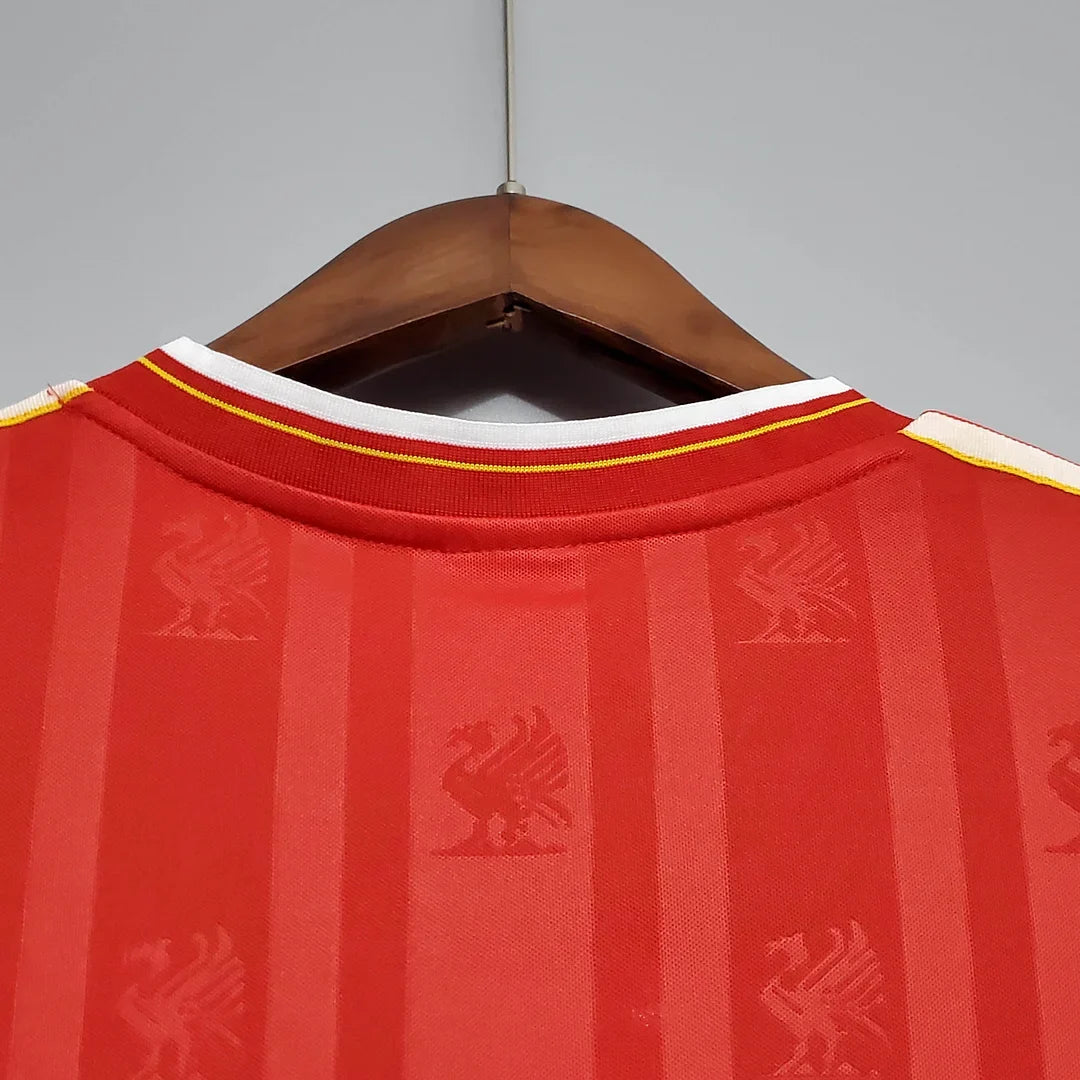 Liverpool 1985/86 Retro FA Cup & League Champions Home Jersey