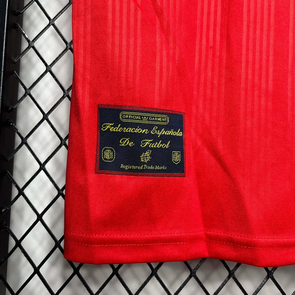 Spain 1996 Retro Home Jersey