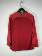 Portugal 2018 Retro Home Long Sleeve Jersey