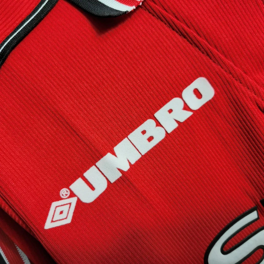 Manchester United 1998/99 Retro Home Long Sleeve Jersey